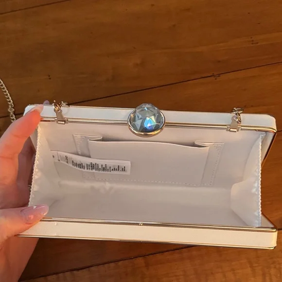 Aldo Miss 2 Mrs Las Vegas License Plate Clutch - Picture 6 of 6